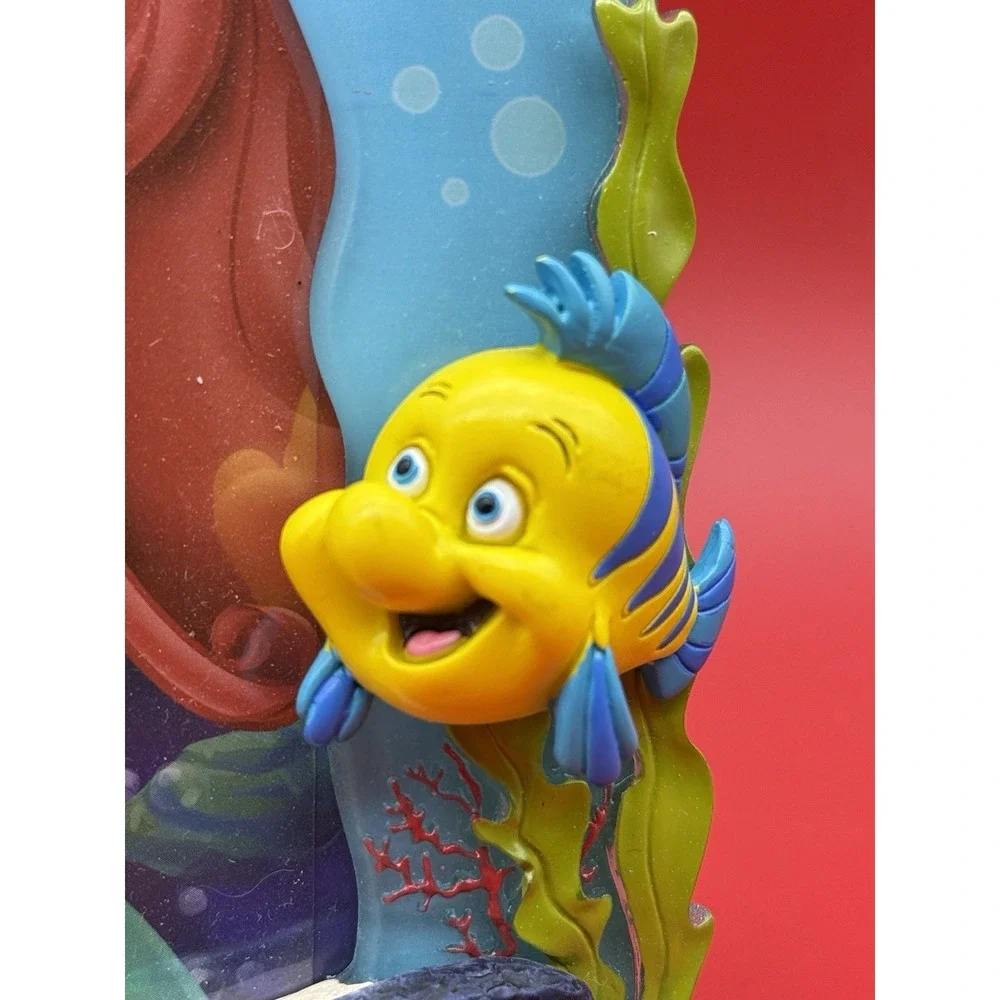 Vintage Disney Little Mermaid Ariel Resin 3-D 4